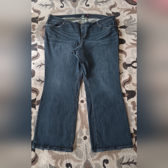 Torrid Feel The Fit Boyfriend Straight Vintage Stretch Blue Jeans Plus Sz 26R - Picture 4 of 14